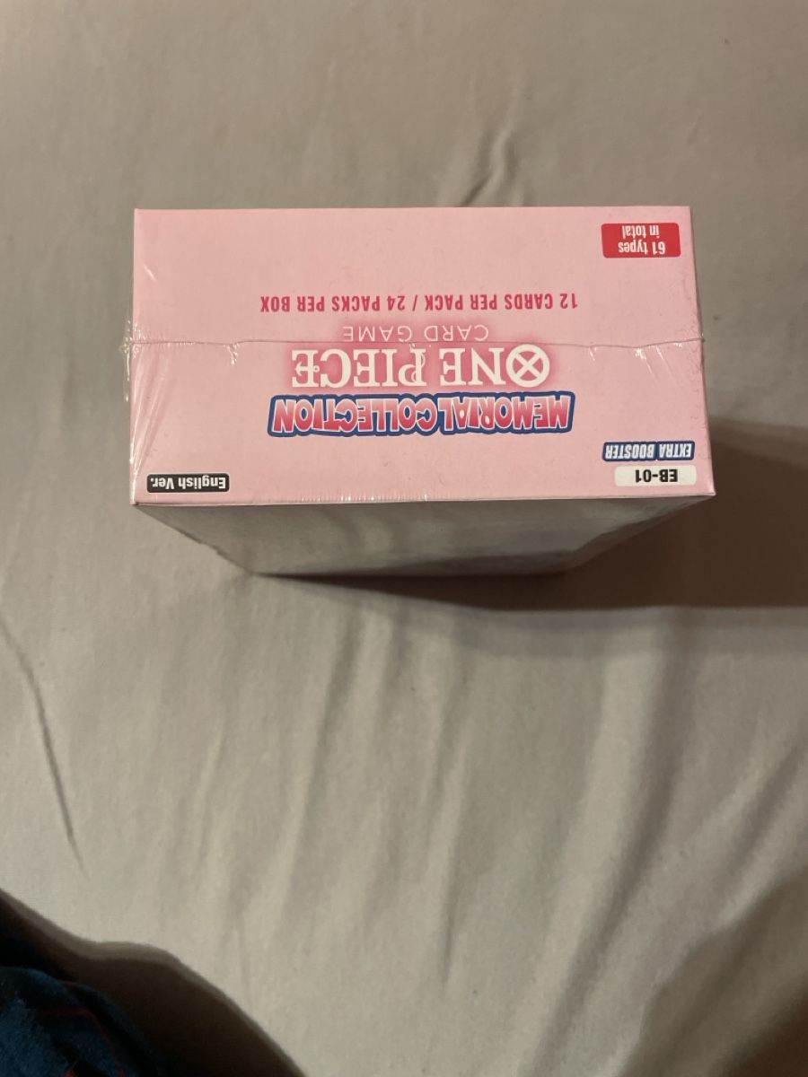 Bandai Carte collezionabili: EB 01 One Piece Booster Box Display Memorial Collection – Nuovo e nell'imballaggio originale da Bazenheid venduto da Toulouse12 2