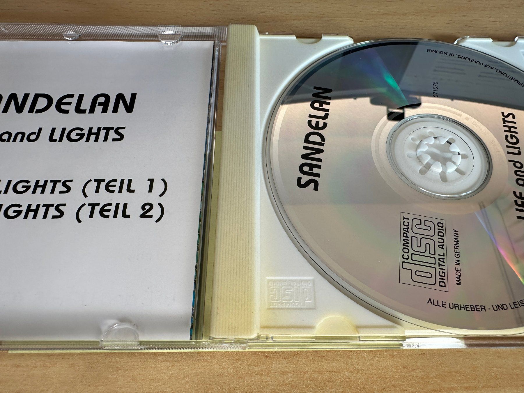 CDs: Sandelan – Life And Lights – Gebraucht aus Rikon im Tösstal von Alpenmutz 2