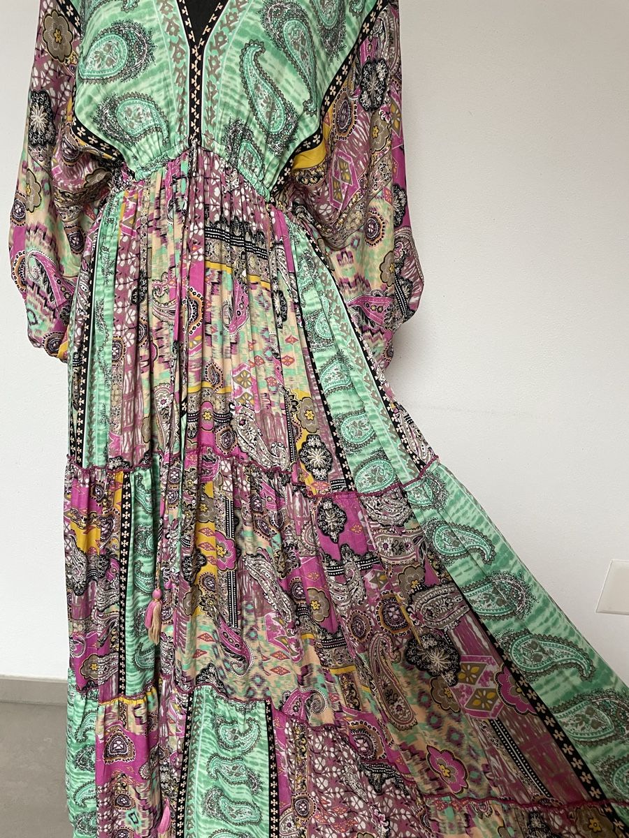 Vestiti: Boho Maxikleid aus Seide – Nuovo (secondo la descrizione) da Sigriswil venduto da ck56 3