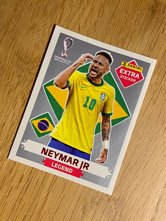 panini-extra-sticker-neymar-jr-legend-silber-wm-quatar-2022-neu
