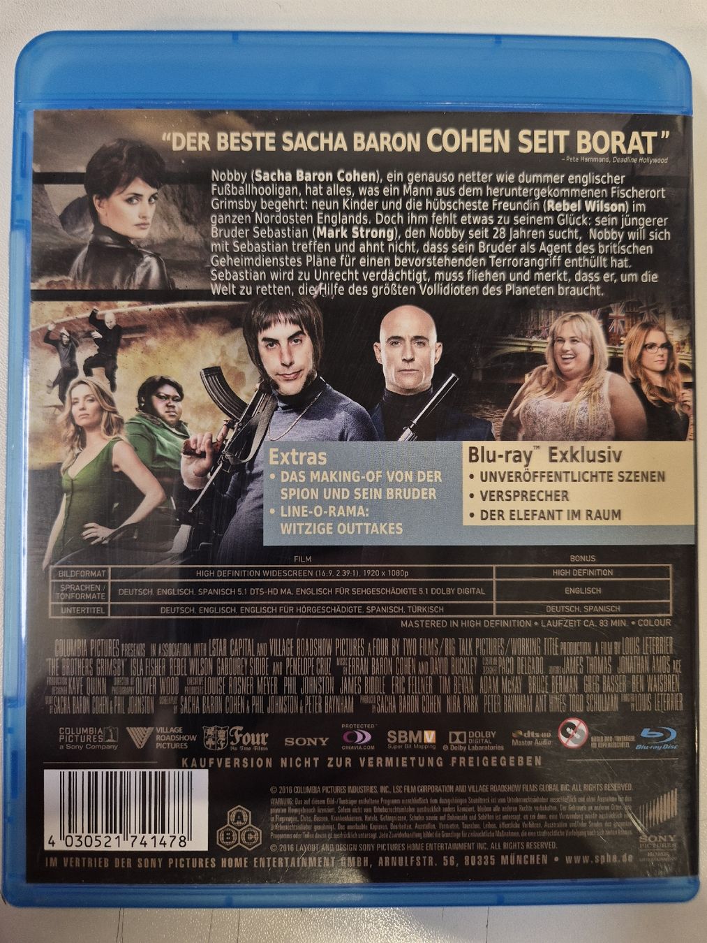 Tutti i DVDs: Der Spion und sein Bruder Blu-Ray – Usato da Lindau venduto da Hammy0740 1