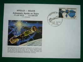 APOLLO - SOJUS, Ankoppeln Apollo an Sojus, 17. Juli 1975