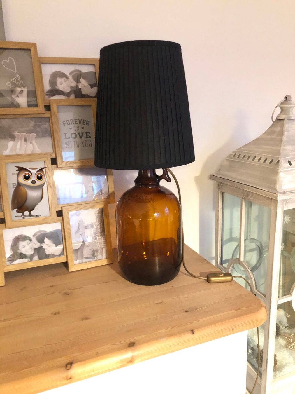 Manufactum Lampade: Glasflaschen Lampe Upcycling – Usato da Oberwil BL venduto da scorpio70 3