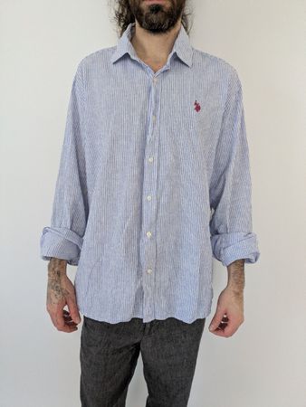 U.S. Polo Asssn. Hemd XXL Slim Fit, Top Zustand!