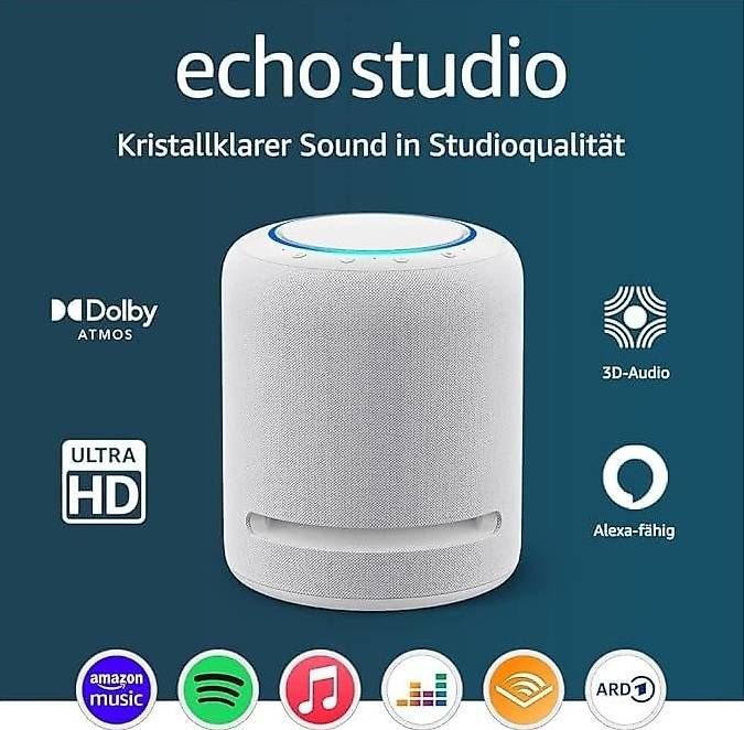 Casse acustiche: Echo Studio von Amazon / weiss – Usato da Oberuzwil venduto da mld93 1