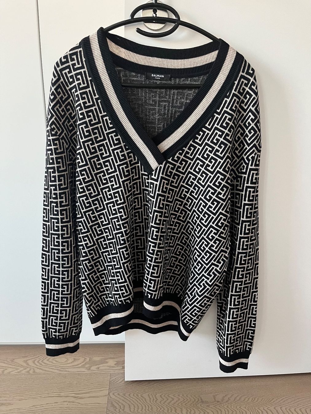 Balmain Pullover & Sweatshirts: Damen Balmain Pullover mit Monogram Muster – Neu (gemäss Beschreibung) aus Meilen von Emma_321 2