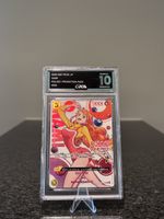 One Piece 🔥 Nami ST29-008 Round 1 Graded 10