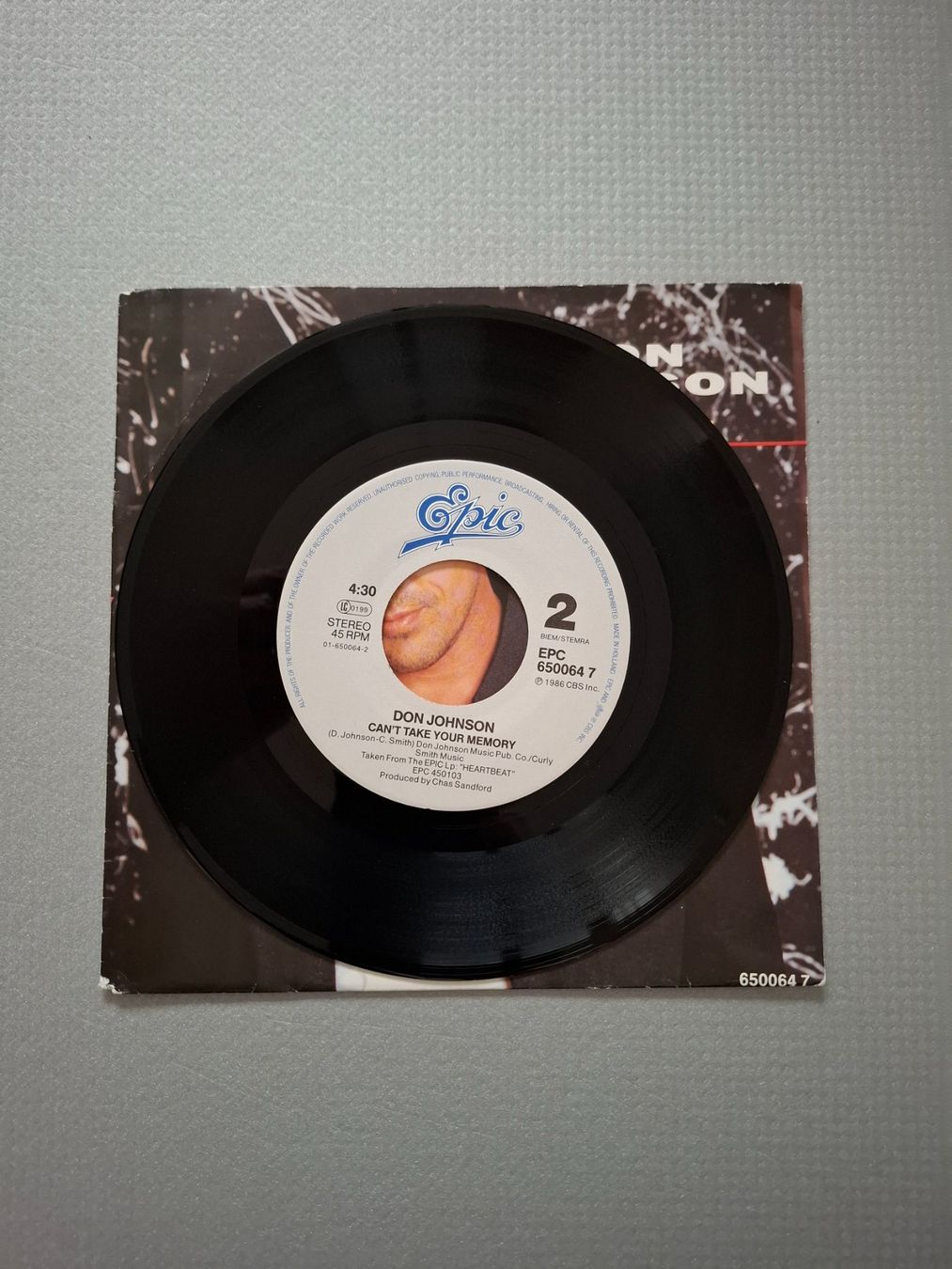 Dischi in vinile: Don Johnson - Heart Beat – Usato da Arbon venduto da pendulum 2