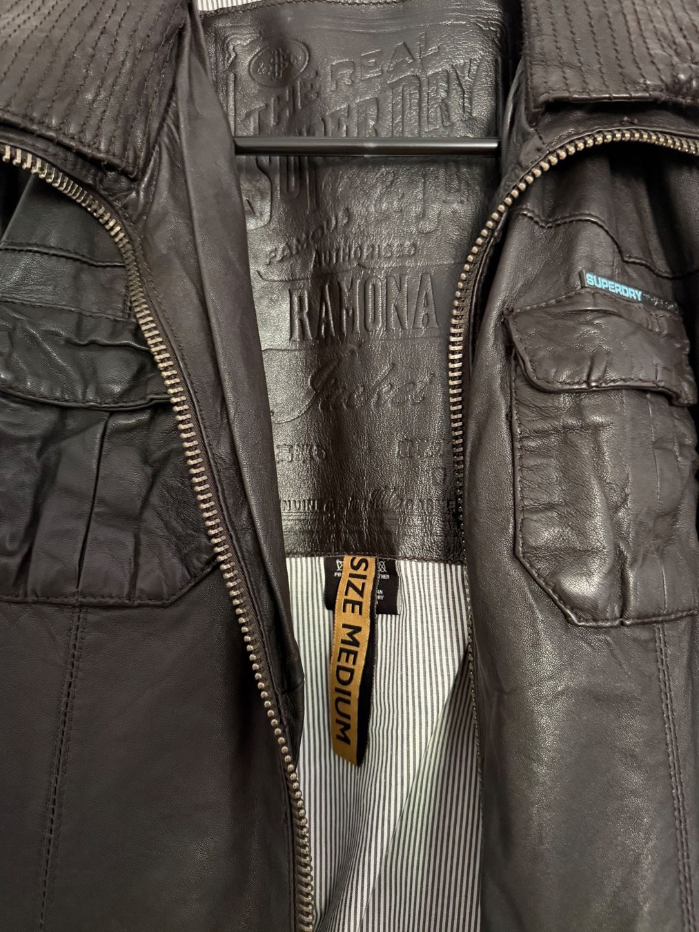 Jacken: Superdry Lederjacke RAMONA – Neu (gemäss Beschreibung) aus Ostermundigen von DeOs3072 2