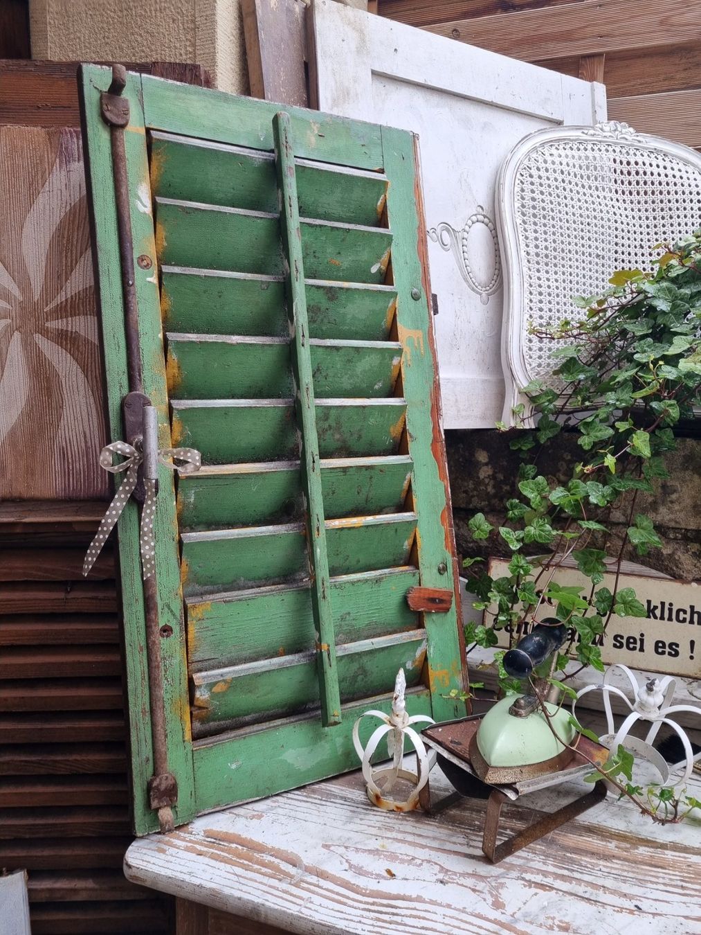 Volets: Antiker Fensterladen – D'occasion à Wohlen AG par Atelier-Elisa 7
