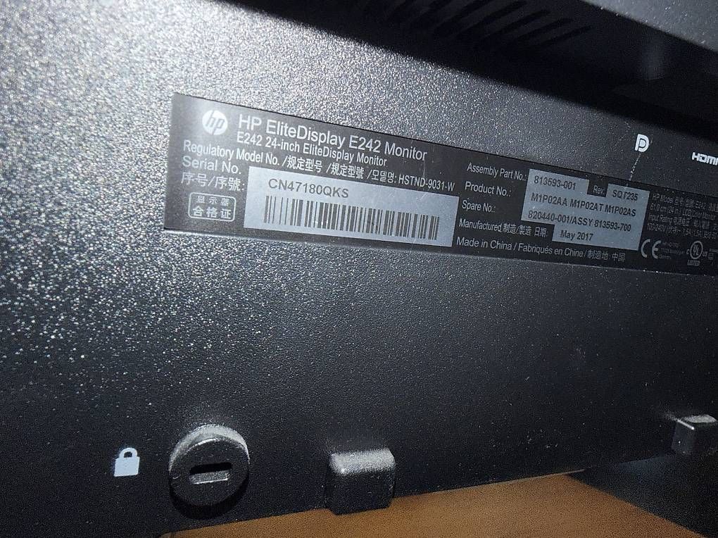 Hewlett Packard Monitore: HP Monitor E242 – Gebraucht aus Emmen von Thoka1531 1