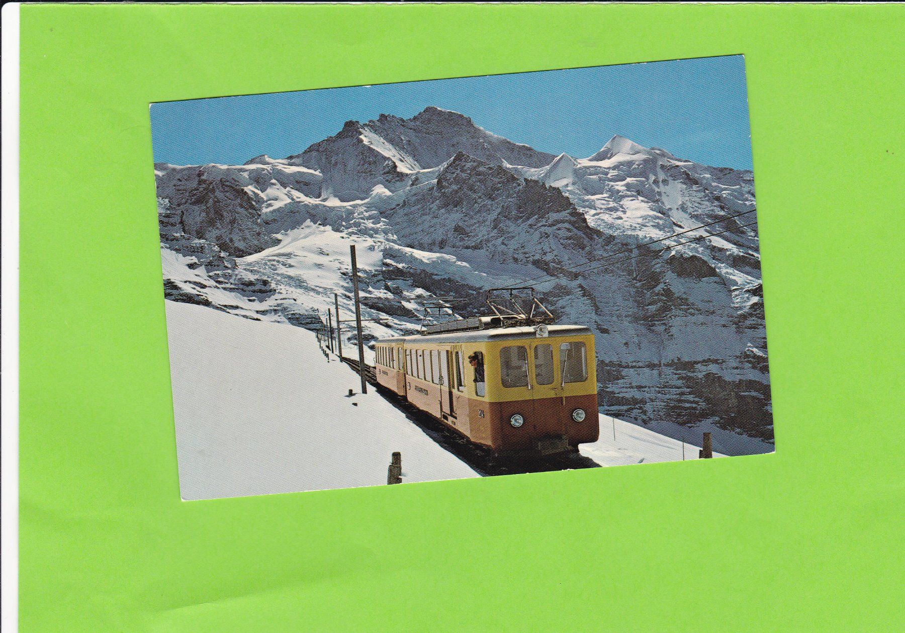 Cartoline postali: Die Jungfraubahn – Usato da St. Peterzell venduto da neckertal
