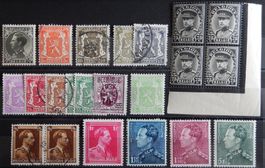Belgien Lot mit alten Werten XIV