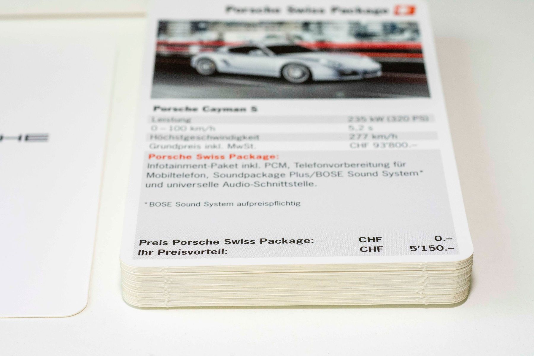 Spiele: Porsche Limited Quartett – Gebraucht aus Schwerzenbach von floridan 4