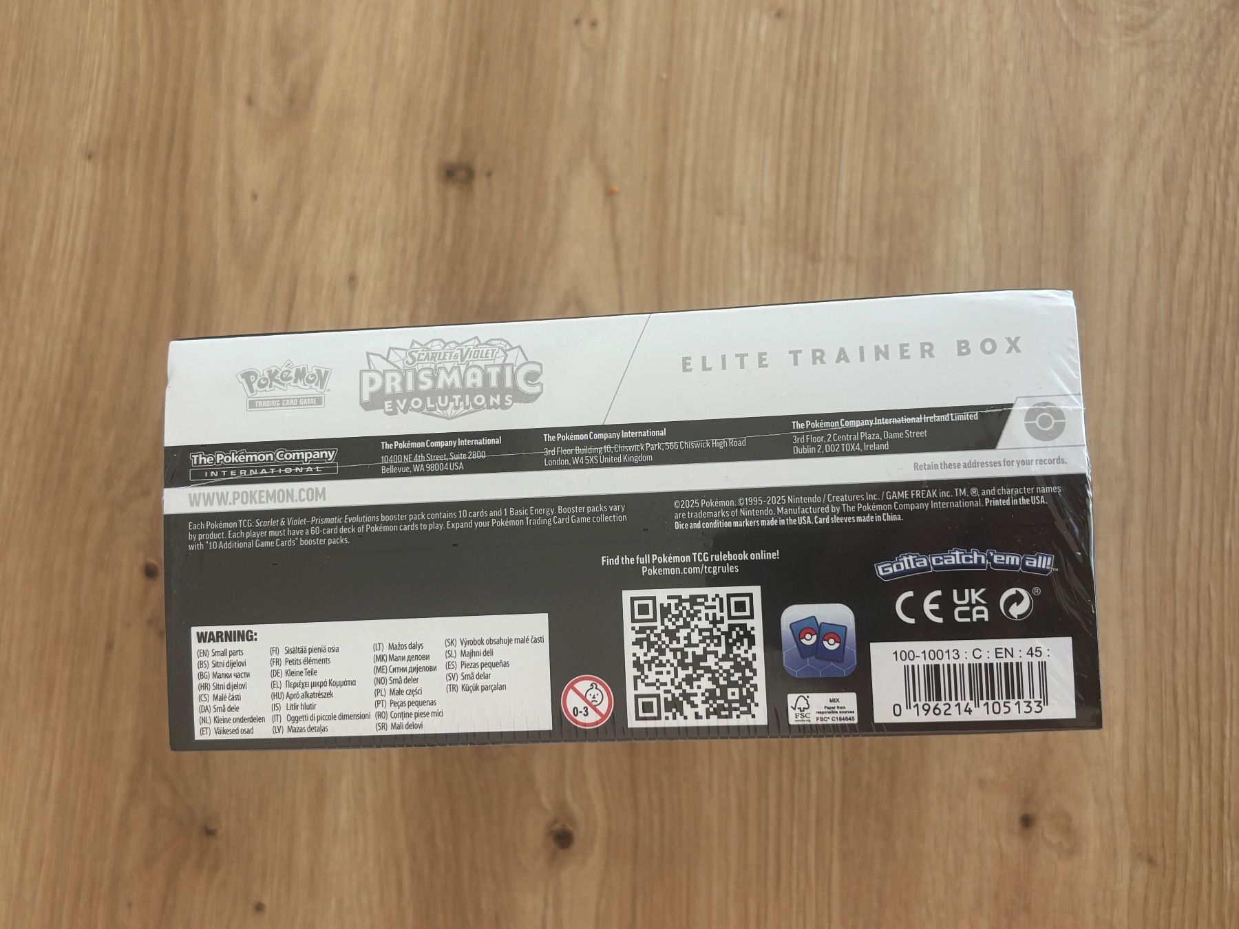 Pokémon Carte collezionabili: Prismatic Evolutions Elite Trainer Box 🇺🇸 Sealed – Nuovo e nell'imballaggio originale da Mellingen venduto da Swissplaya88 5