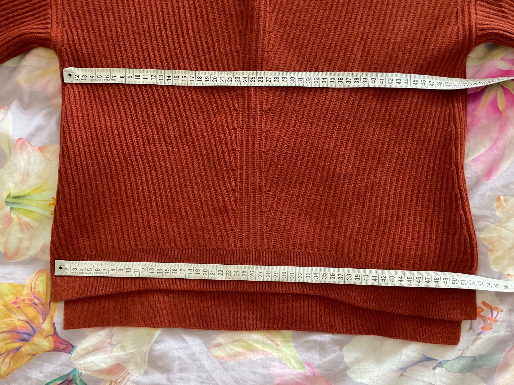 Maglioni & Felpe: Kaschmir Seide Grobstrick oversize Pullover Gr S Rostbraun – Usato da Urdorf venduto da alda02 4