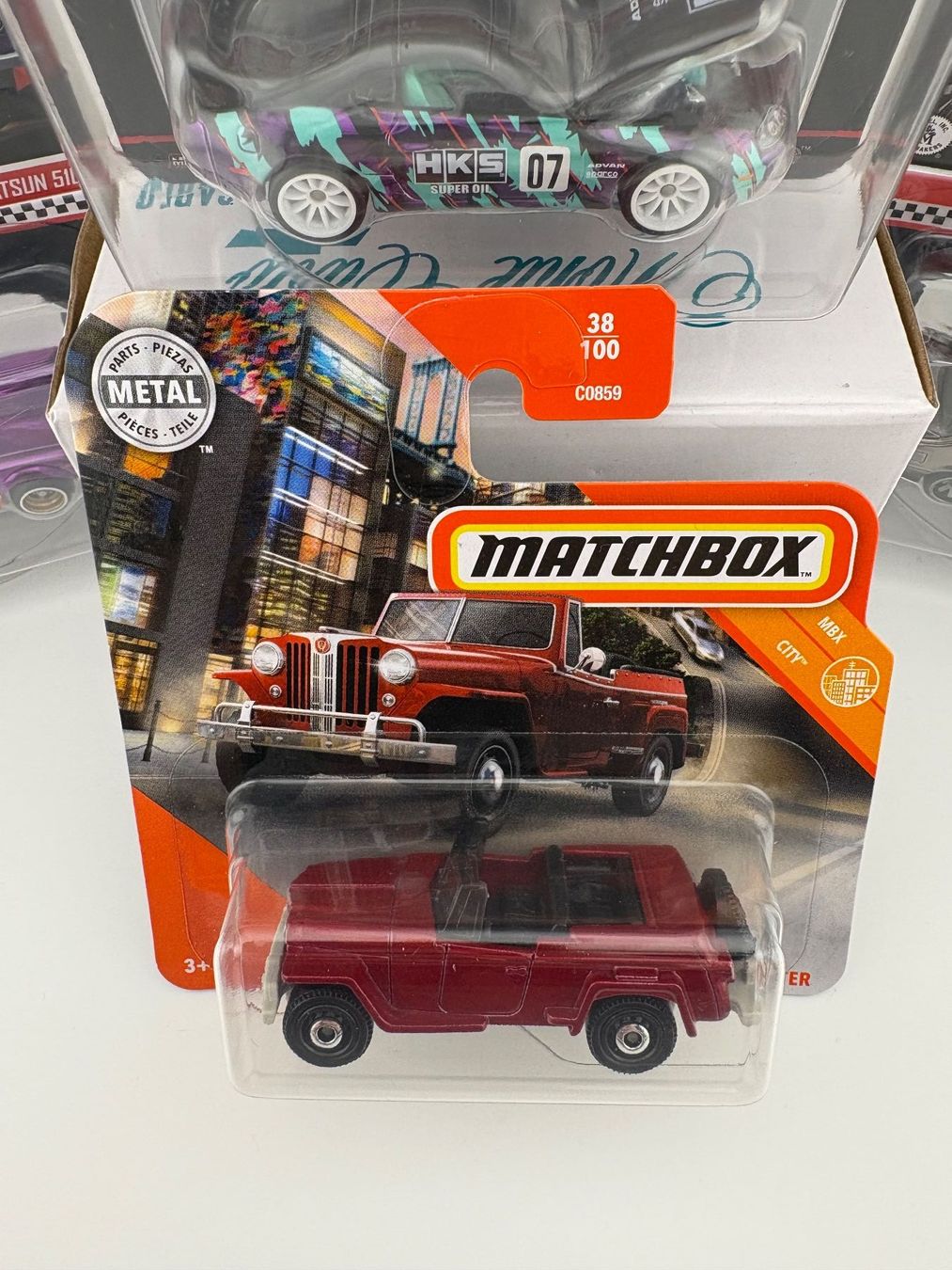 Matchbox Modellini d'auto: Matchbox 1948 Willys Jeepster - 2020 - 38/100 – Nuovo e nell'imballaggio originale da Flawil venduto da HeisseReifen 1