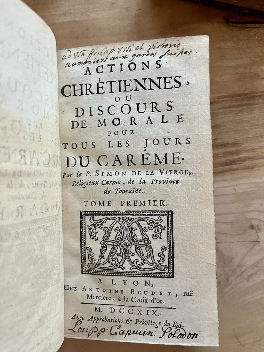 Libri: 3 Bücher eines Kaplans des Schweizer Regiments in Frankreich – Usato da Ottikon venduto da san_w99n 4