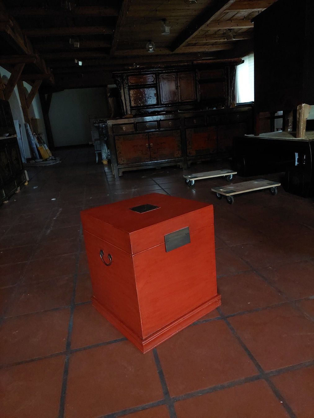 Cassapanche: Holzbox Beistelltisch Stauraum – Nuovo (secondo la descrizione) da Cham venduto da mjg1901 2