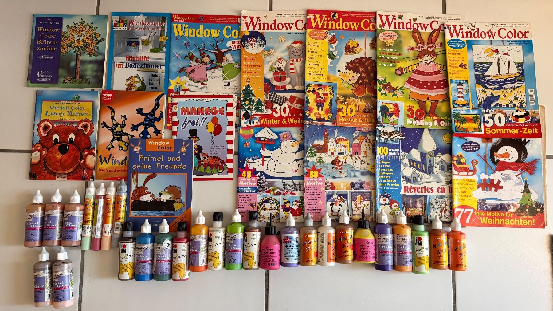 Kit bricolage: Window Color Riesen Restposten Set NP: ca. 200.- – Usato da Endingen venduto da Sugarwoman