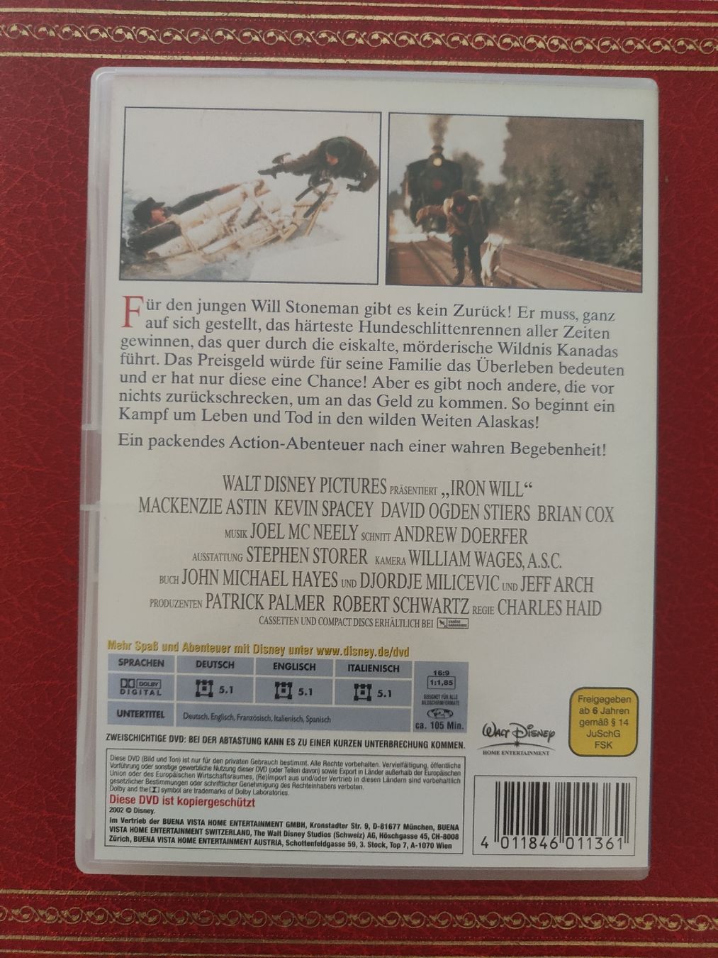 Tutti i DVDs: Iron Will DVD - Ein packendes Winter-Abenteuer! Top! – Usato da Gossau SG venduto da mog_2q7f 1
