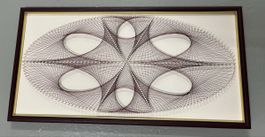 Unique Framed String Art
