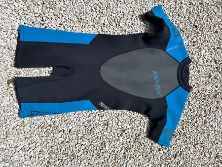 Kinder Neoprenanzug Shorty Jetpilot Blau Grösse M (ca. 140)