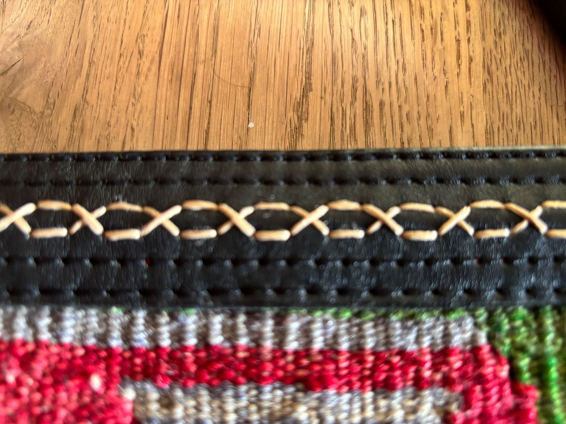 Sacs femmes: Große Kelim-Leder-Reisetasche – D'occasion à Horgen par uge_pd5p 2