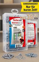 Dübel, Schauben, Haken und Setzwerkzeug von Fischer