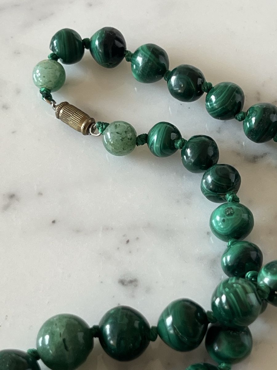 Altri gioielli: Malachite Necklace and Earrings Set – Usato da Zürich venduto da ralph__ 3