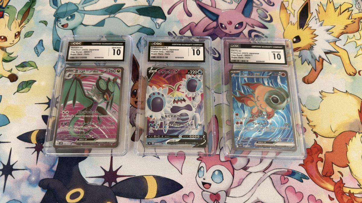 Pokémon Sammelbilder & Trading cards: 3 Japanese Fullart CGC 10  – Neu (gemäss Beschreibung) aus Holderbank AG von ale_151