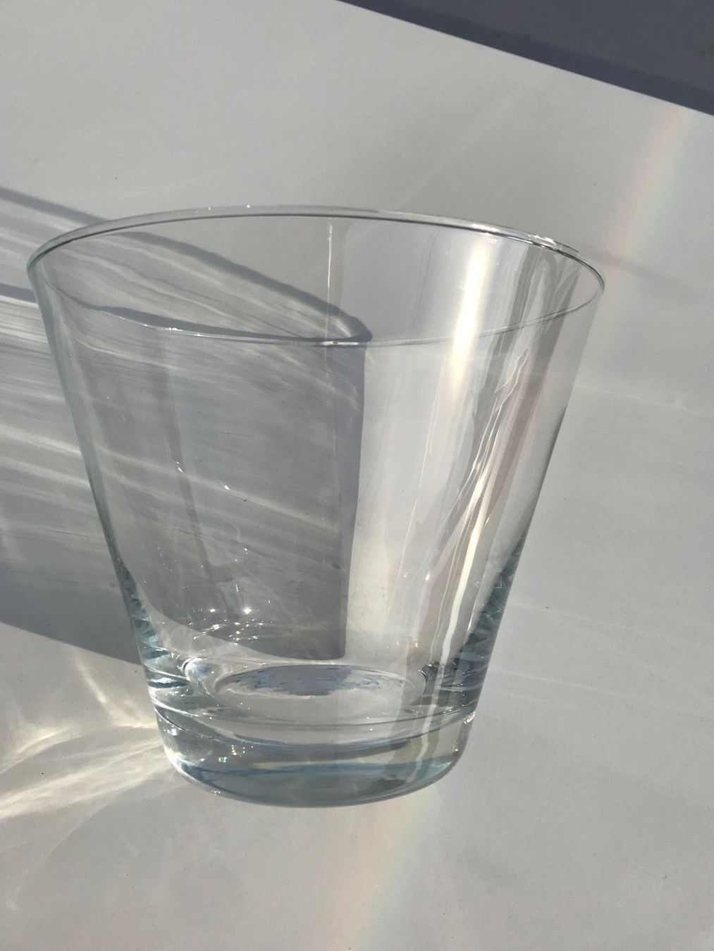 Vasen & Gefässe: Vase oder Topf aus Glas – Gebraucht aus niederbipp von Esbenz 5