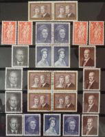 LIECHTENSTEIN: Dubletten hohe Werte aus 1960–1974, O