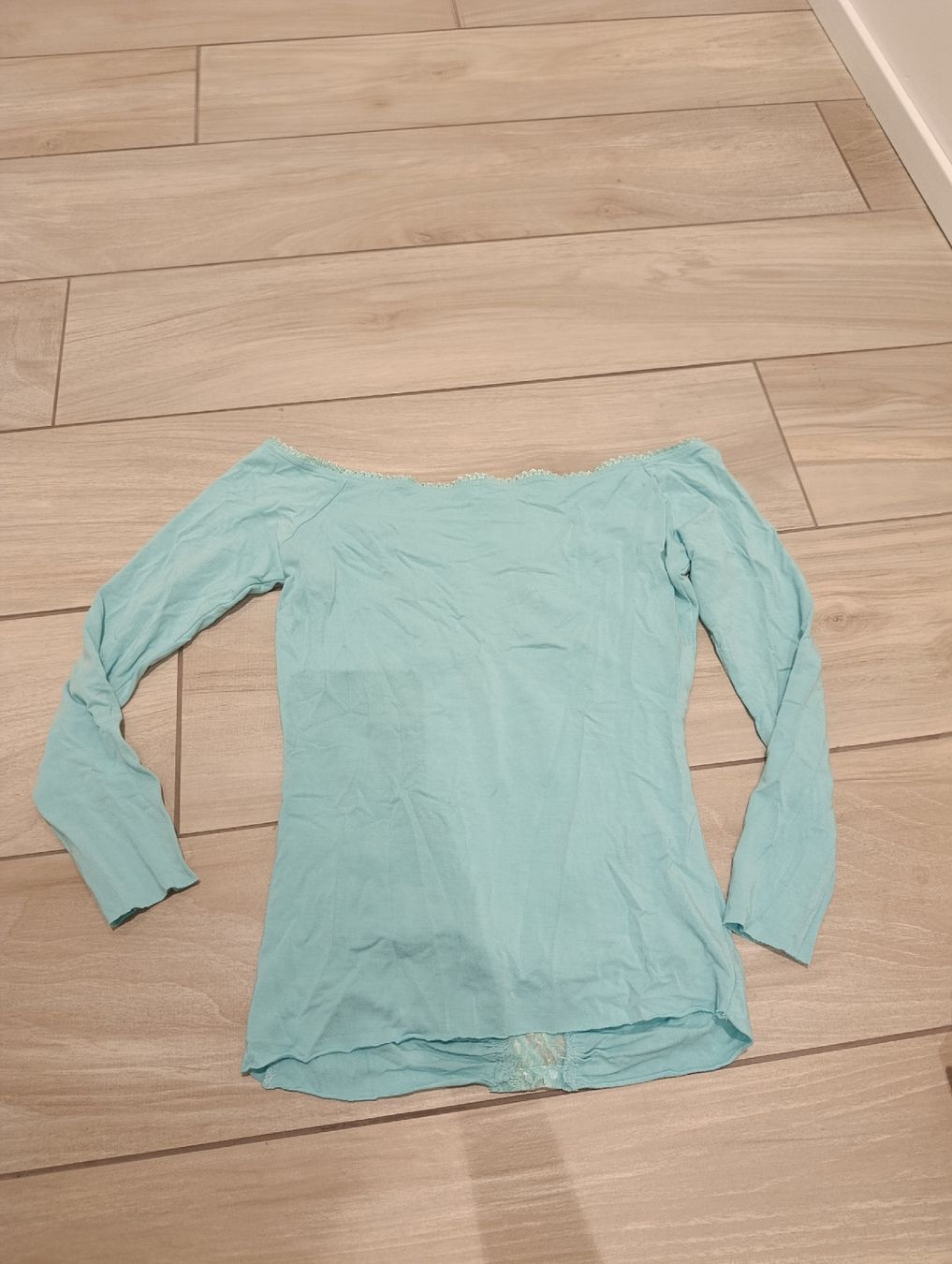 Top: Offshoulder Langarmshirt Gr. 34/36 – Usato da Dietikon venduto da iksan 3