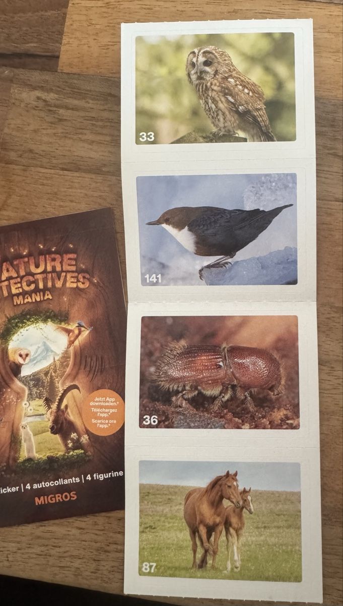 Migros Cartes à collectionner: NATURE DETECTIVES MANIA – Neuf avec emballage d'origine à Uitikon Waldegg par Bardolino7 2