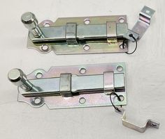 2 Stück Schlossriegel Türriegel 100x45mm