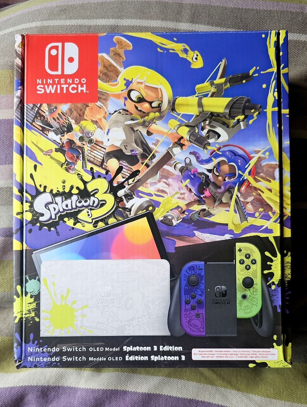 Nintendo Console: switch splatoon 3 oled – Nuovo e nell'imballaggio originale da La Chaux-de-Fonds venduto da GraFFon
