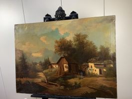 Grosses Ölgemälde 19. Jh