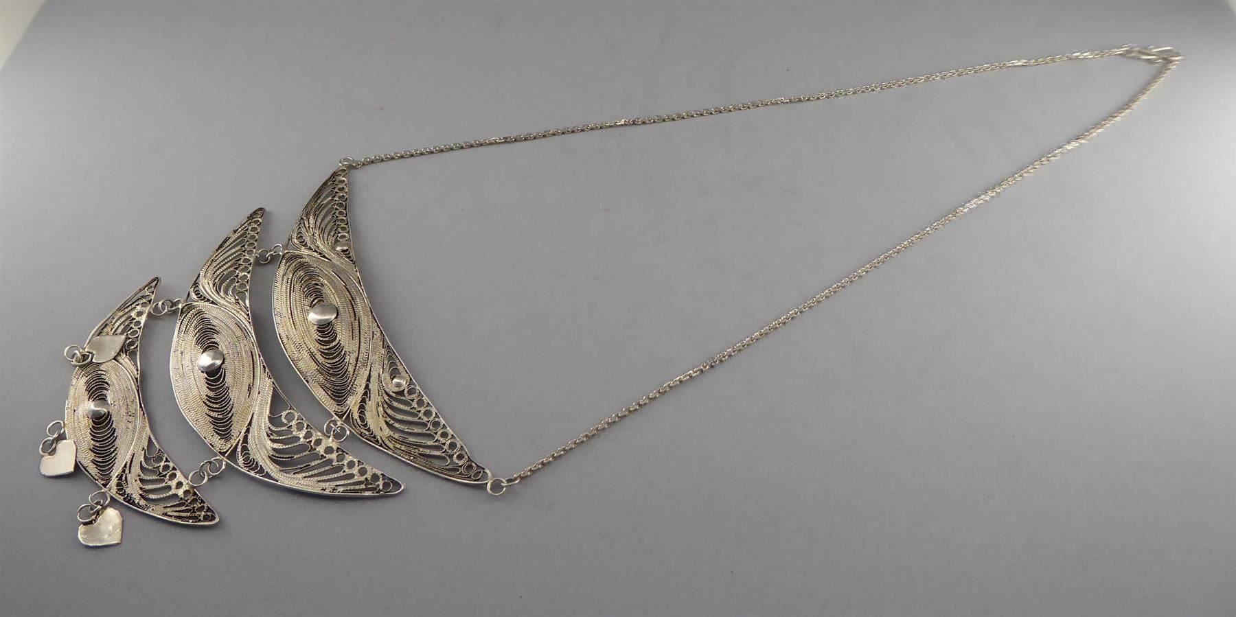 Catenine: Filigranes Collier / Halskette Silber – Usato da Muri AG venduto da Lineli2020 1
