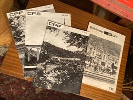 CFF Train SBB Sammlung Zeitschrift 1970
