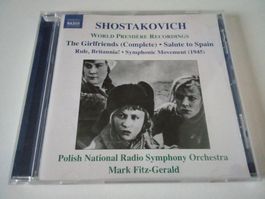 Filmmusik von Dmitri Schostakowitsch (Weltersteinspielungen)