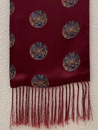 Orientalisches China 0.26x1.15(1.35) Neu/ Seide 100%