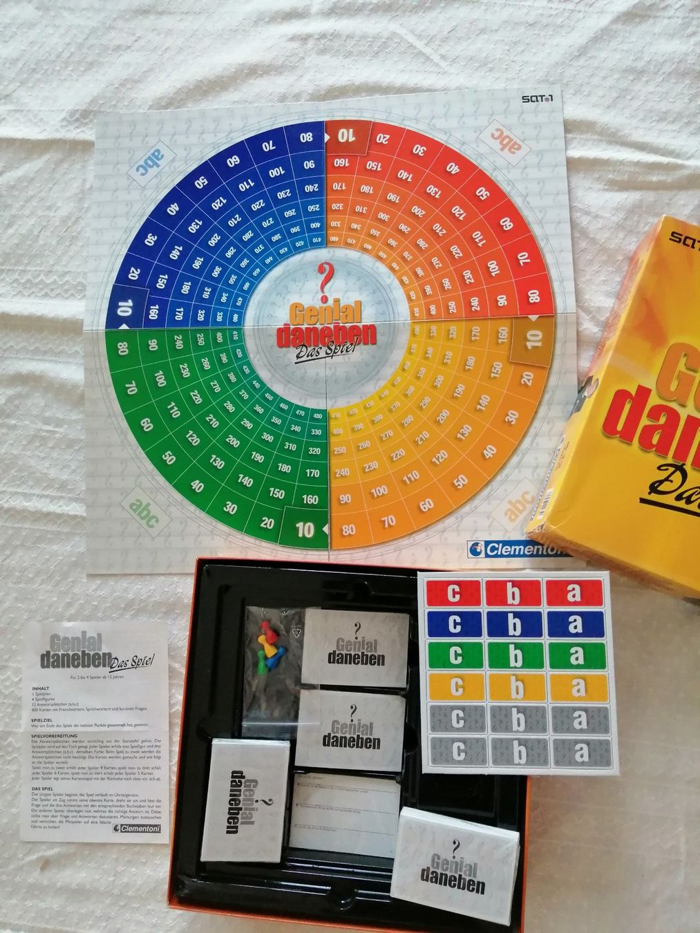 Clementoni Spiele: Genial daneben Das Spiel von Clementoni – Neu (gemäss Beschreibung) aus Honau von holunder3 2