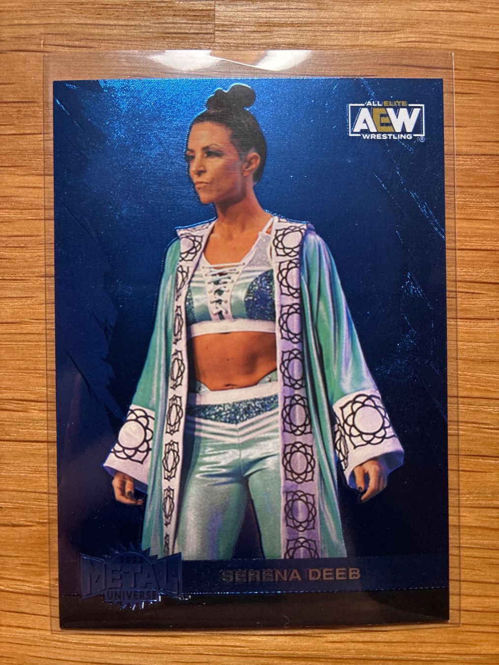 Topps Sammelbilder & Trading cards: Upper Deck Metal AEW Serena Deeb Blue – Gebraucht aus Wangenried von Garagara