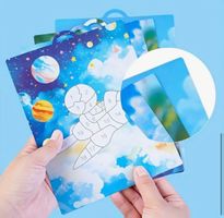 Sticker-Painting: Zahlenlernspiel-Aufkleber-Farbenfroh