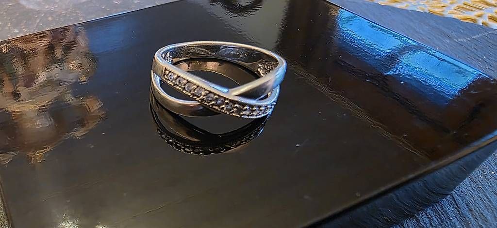 Anelli: Zirkonia, Silber 925, Fingerring – Usato da Kaufdorf venduto da Nati-Nati 6