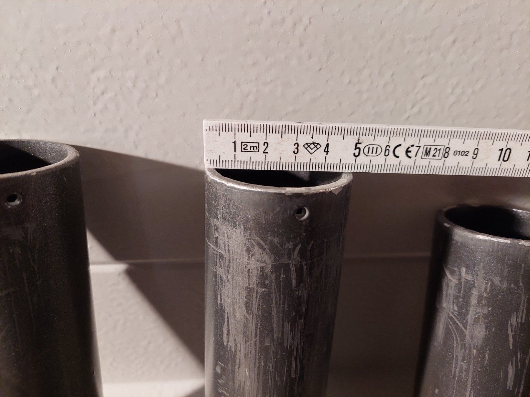 Profilati: 4 Aluminium-Rohre, Länge 133.5cm – Usato da Dürrenäsch venduto da mogbo18 1