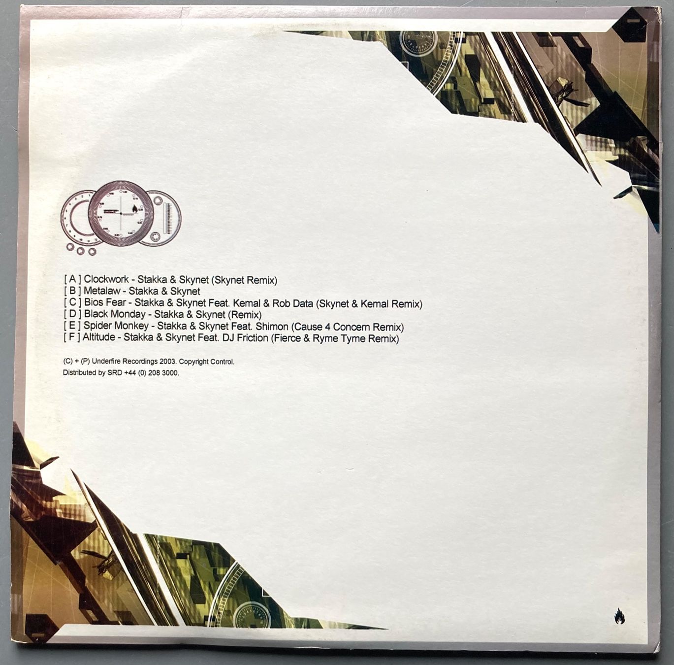 Dischi in vinile: DIVERS ARTISTES - CLOCKWORK (THE REMIX EP) – Usato da Poliez-Pittet venduto da Newtown-Records 1