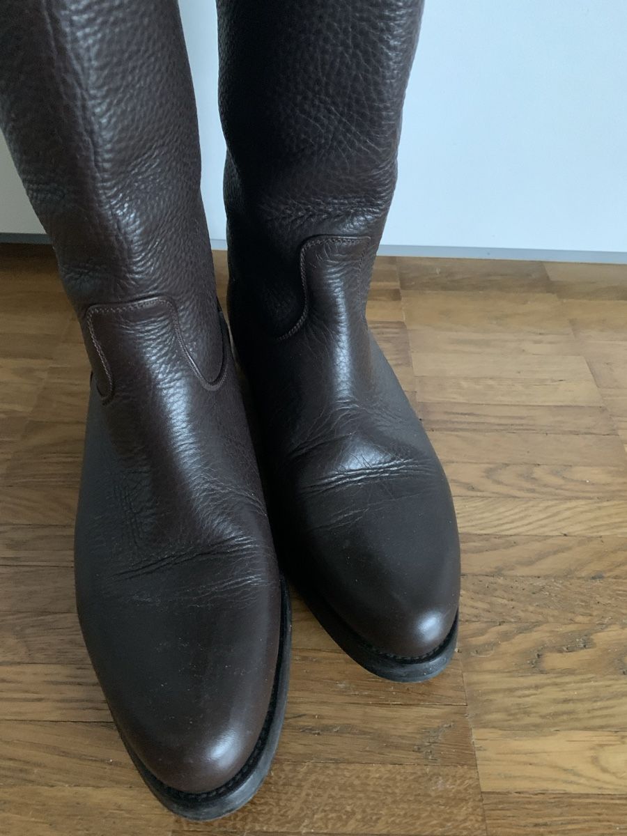 Scarpe da donna: Jil Sander leder stiefel – Usato da Zürich venduto da Nikuska32 2