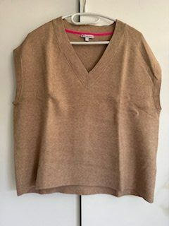 Gilet & Giacche senza maniche: Street One Pullunder beige 38 – Nuovo (secondo la descrizione) da Gommiswald venduto da Anika6